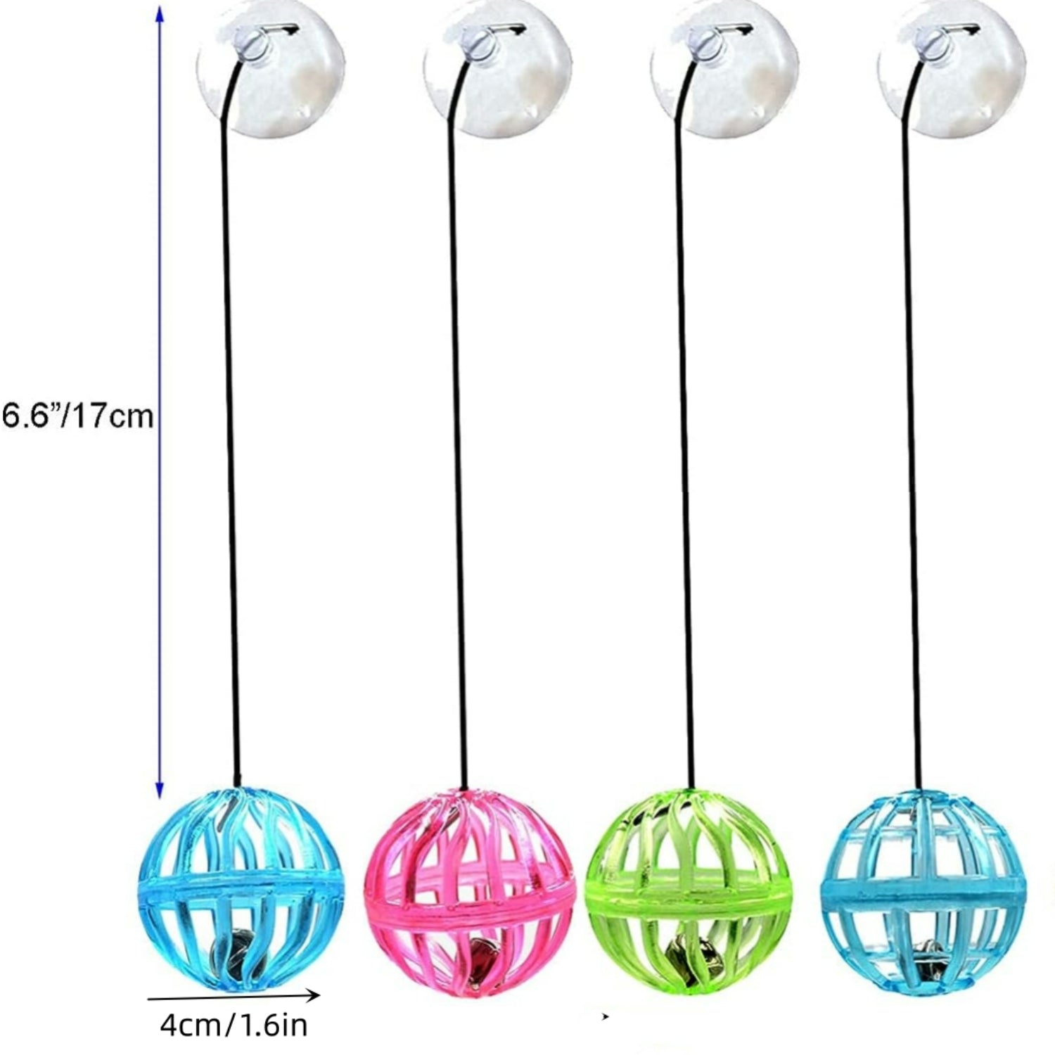 Reptile Lizard Toy Ball With Suction Cup And Rope - Tutuky