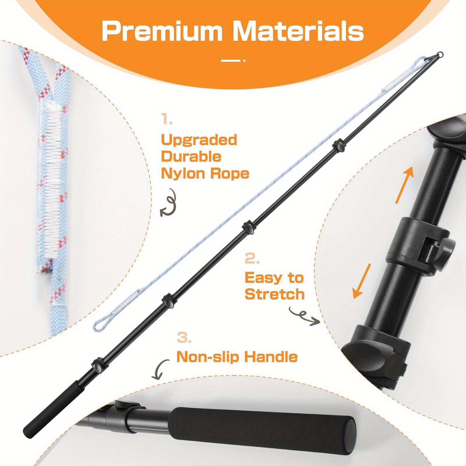 Extendable Flirt Pole for Dogs - Tutuky
