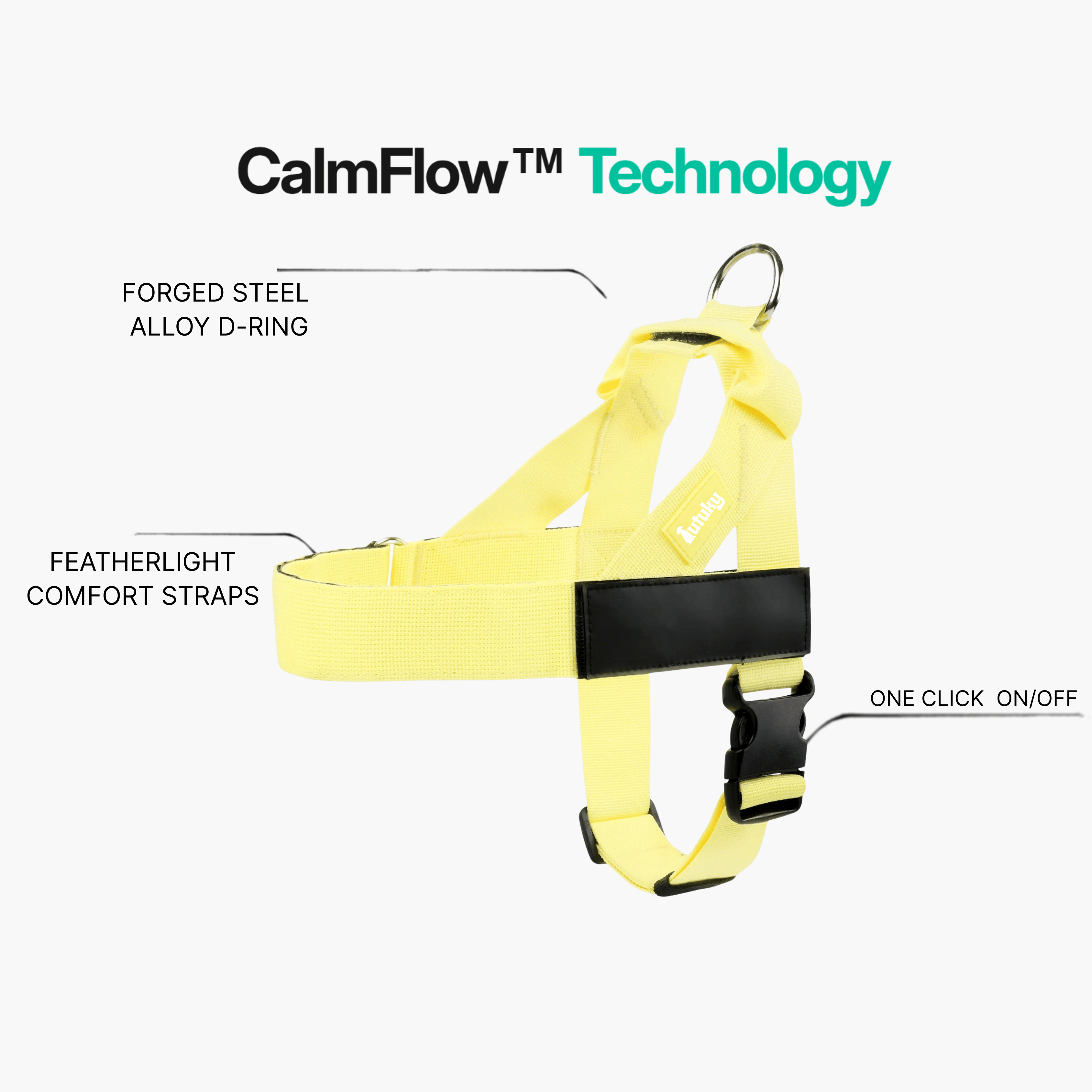 harness- CalmFlow™ Technology- Yellow