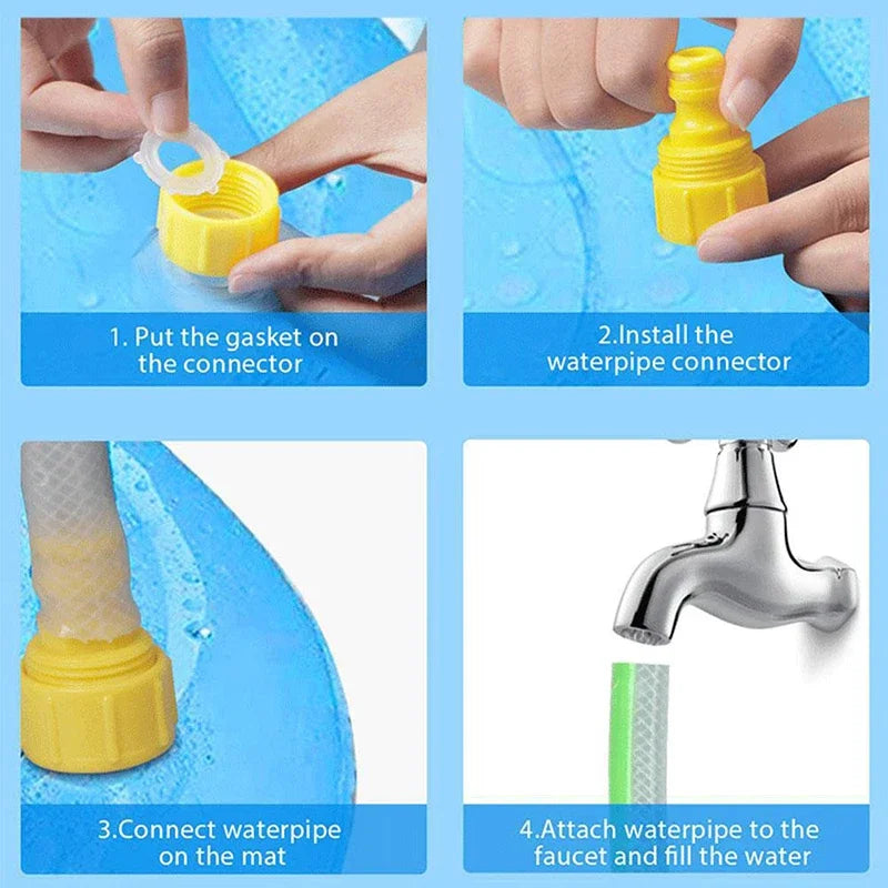 Dog Splash Sprinkler Pad - Tutuky