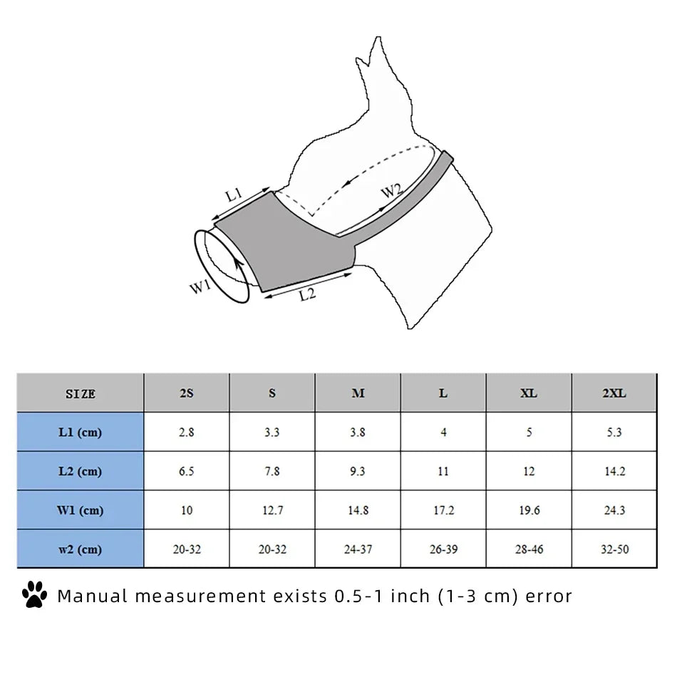 Anti Barking Nylon Muzzle Pet Mouth Muzzles for Dogs - Tutuky