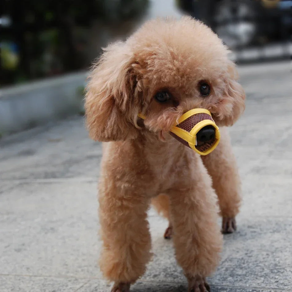Anti Barking Nylon Muzzle Pet Mouth Muzzles for Dogs - Tutuky