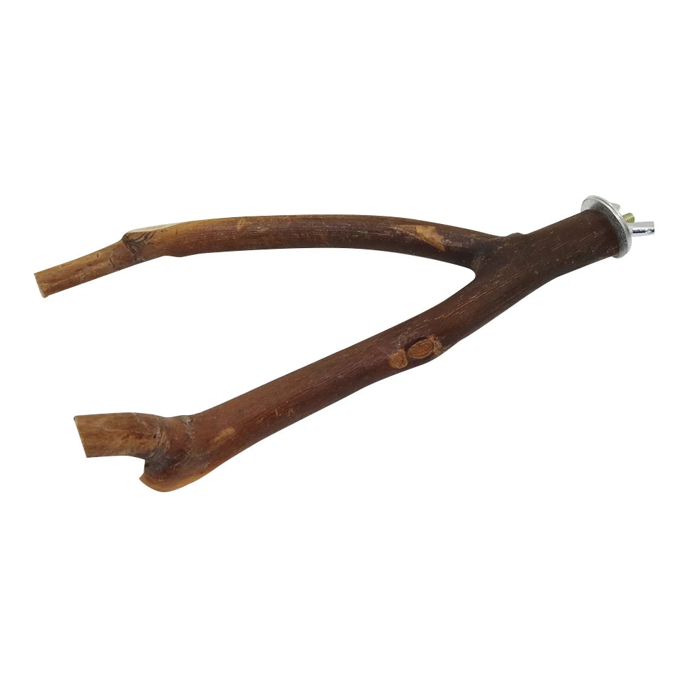 Natural Wooden Bird Perch - Tutuky