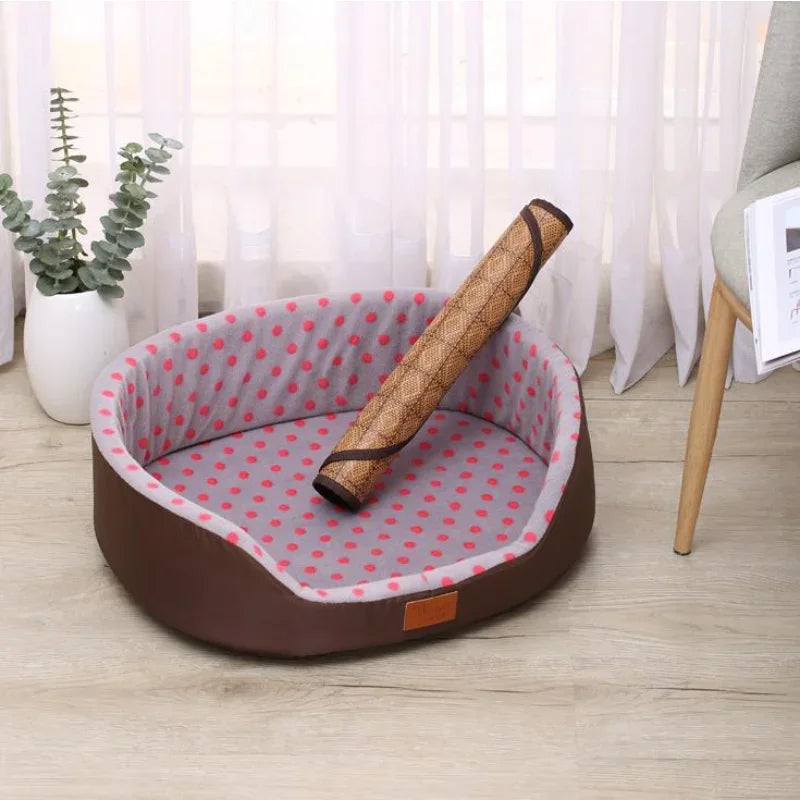 Double Sided Dog and Cat Bed Sofa Kennel - Tutuky