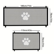 Secure Portable Pet Safety Gate For Doorways - Tutuky