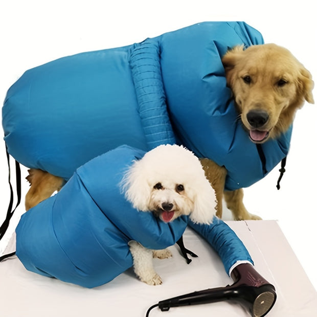 Quickly Dry Your Pet's Fur With This Folding Dog Hair Dryer Blow Bag! - Tutuky