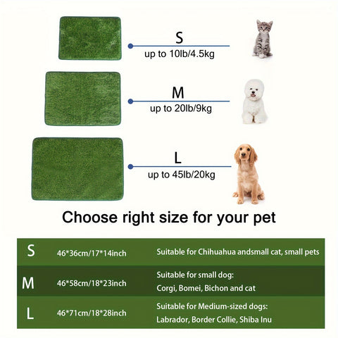 Reusable Pet Training Lawn - Tutuky