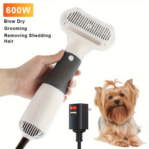 3 In 1 Pet Grooming Hair Dryer And Comb - Tutuky