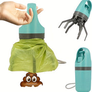 Portable Dog Poop Scooper with Bag Dispenser - Tutuky