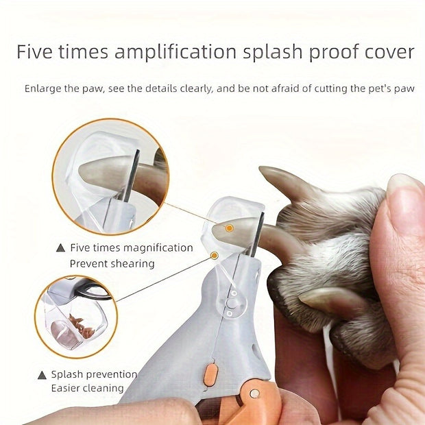 1pc LED Pet Nail Clipper - Tutuky