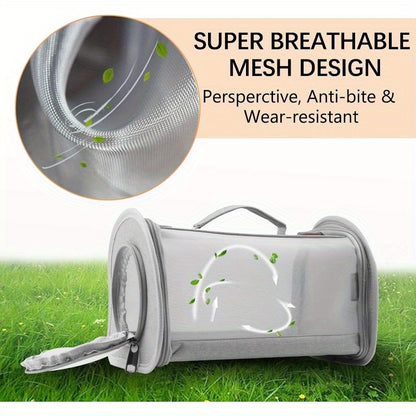 Versatile Reptile Carrier Backpack with Leash Set - Tutuky
