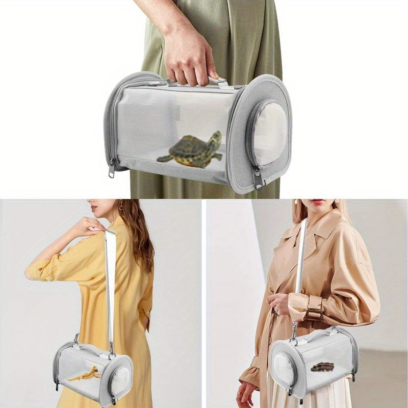 Versatile Reptile Carrier Backpack with Leash Set - Tutuky
