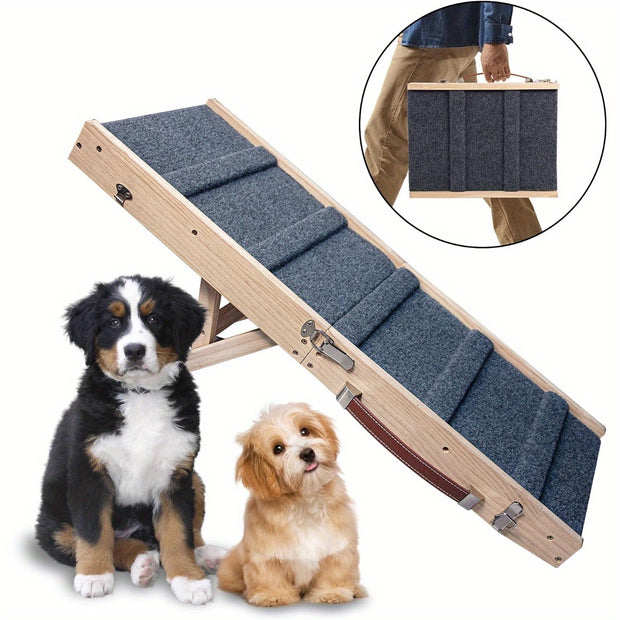 Non-Slip Foldable Pet Ramp for Dogs - Tutuky