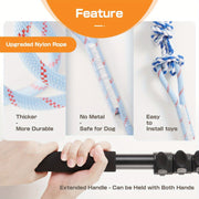 Extendable Flirt Pole for  Dogs - Tutuky