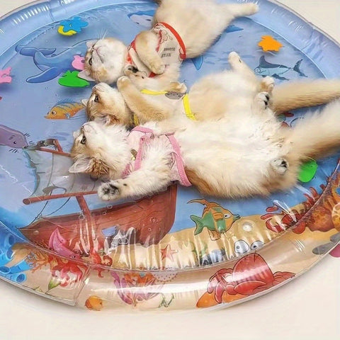 Deluxe Cat Water Mat - Inflatable - Tutuky