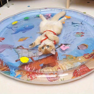 Deluxe Cat Water Mat - Inflatable - Tutuky