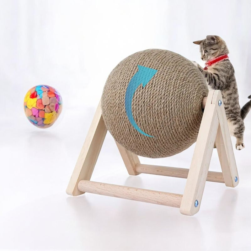 Cat Scratching Ball Toy - Tutuky