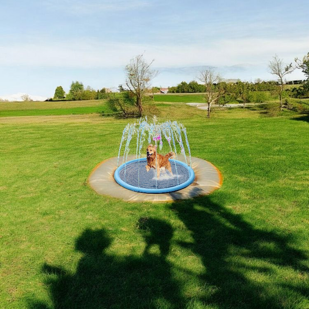 Dog Splash Sprinkler Pad - Tutuky