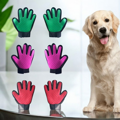 Pet hair removal gloves - Tutuky