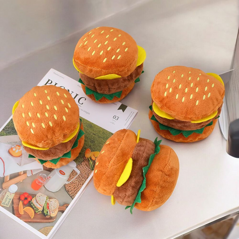 Plush burgers - Tutuky