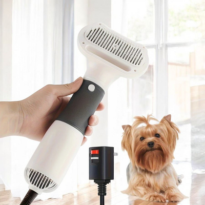 3 In 1 Pet Grooming Hair Dryer And Comb - Tutuky