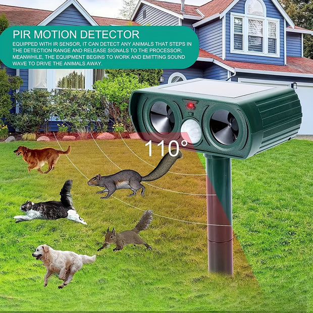 Solar Animal Repeller - Tutuky