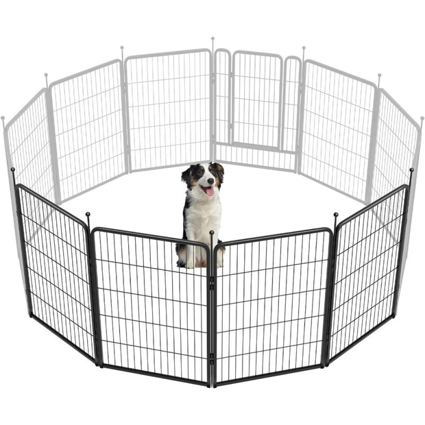 1Panel 24inch Heavy Duty Metal Pet Isolation Fence - Tutuky