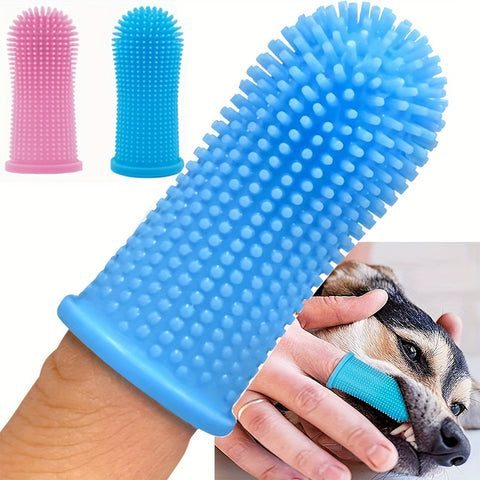 Pet Toothbrush, 360º  Brushing Kit - Tutuky