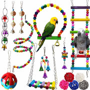 Engaging & Fun 5/15-Piece Bird Toy Set – Keep Your Feathered Friend Entertained! - Tutuky