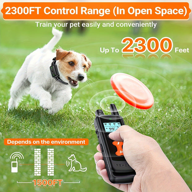 Dog Training Collar With 2300Ft Remote - Tutuky