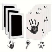 Pet Paw Print Kit With 1 Ink Pad And 2 Imprint Cards - Tutuky