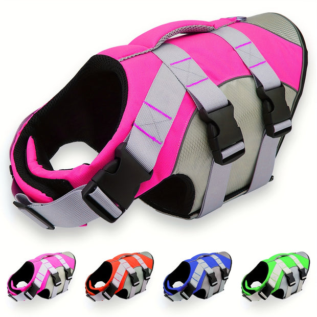 Adjustable High Visibility Dog Life Undershirt - Tutuky