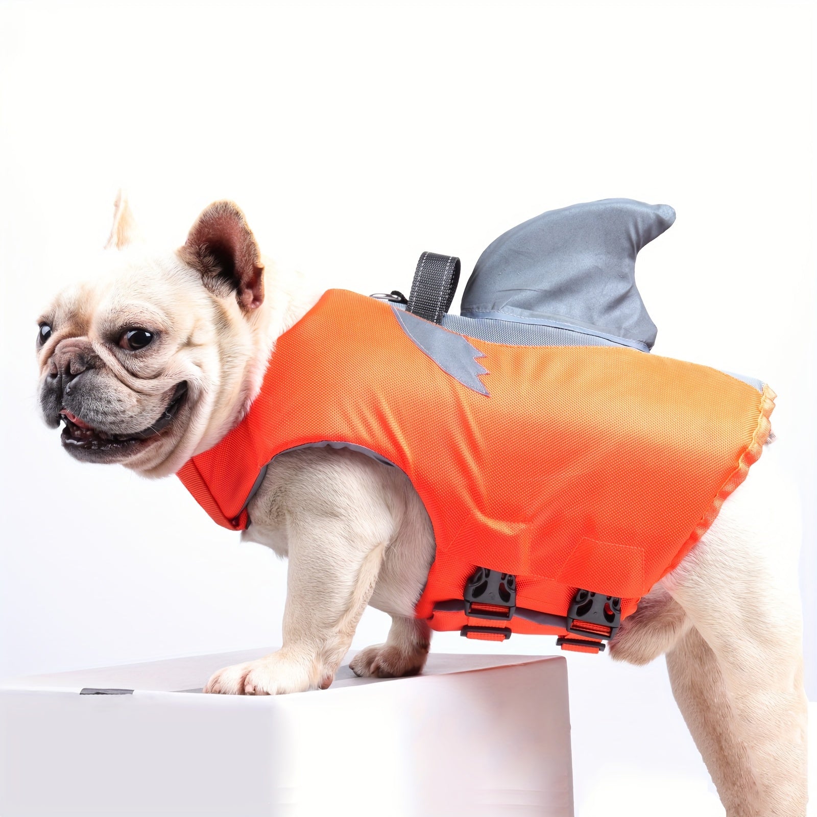 Reflective Shark Shape Pet Life Jacket - Tutuky