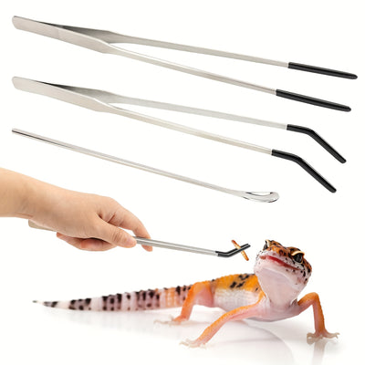 Stainless Steel Reptile Feeding Tool - Tutuky