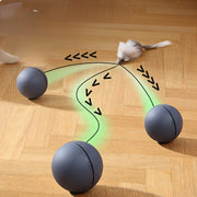 Interactive Pet Toys 3.0 Chasing Ball With Little Mouse - Tutuky