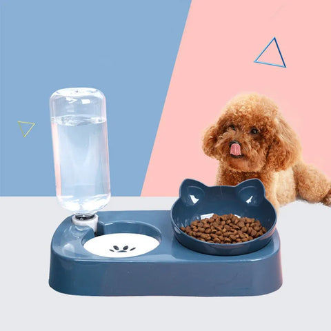 Pet Feeder Water and Food Bowl - Tutuky