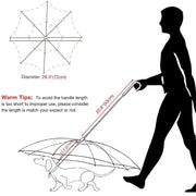 Umbrella for walking pets - Tutuky