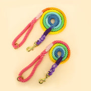 Colorful Cotton Dog Leash - Tutuky