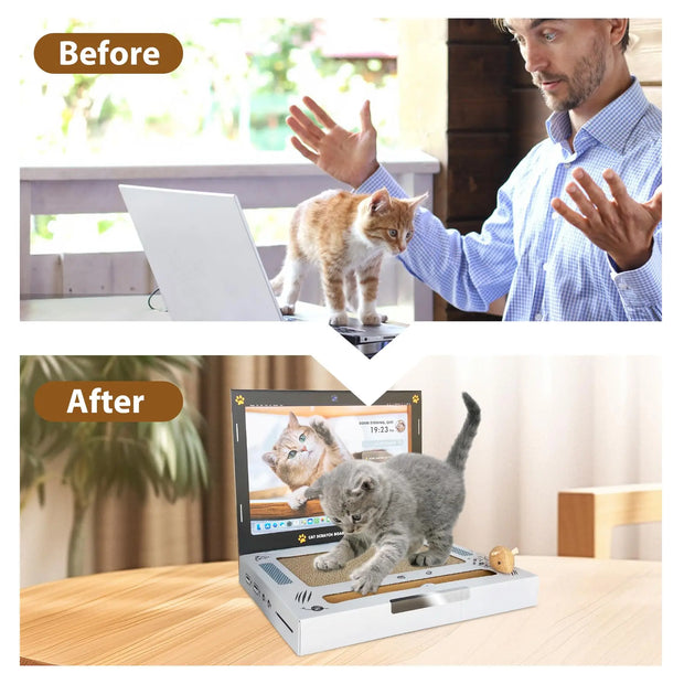 Cat Scratch Laptop - Tutuky