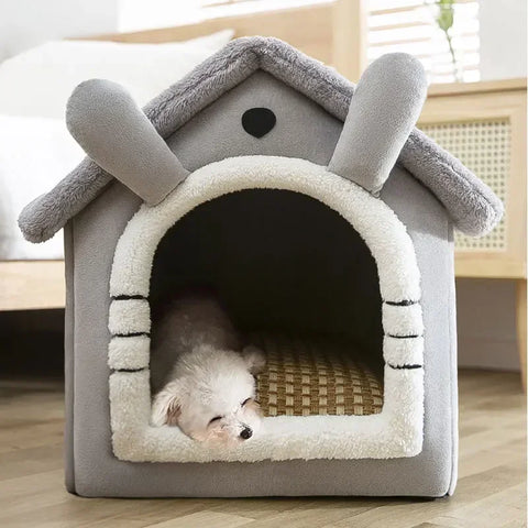 Foldable Dog House Kennel Bed - Tutuky