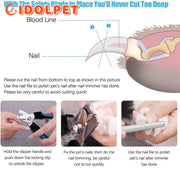 Professional Pet Nail Clipper with Safety Guard - Tutuky