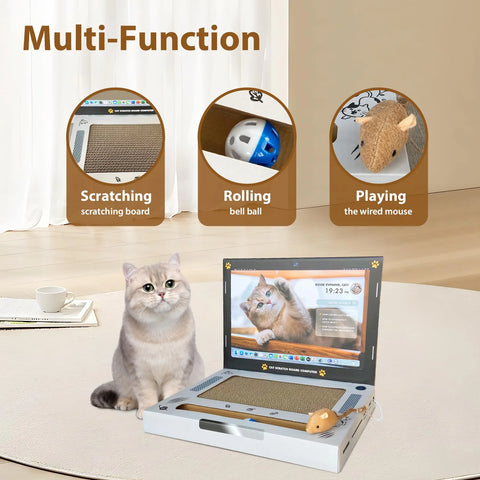 Cat Scratch Laptop - Tutuky