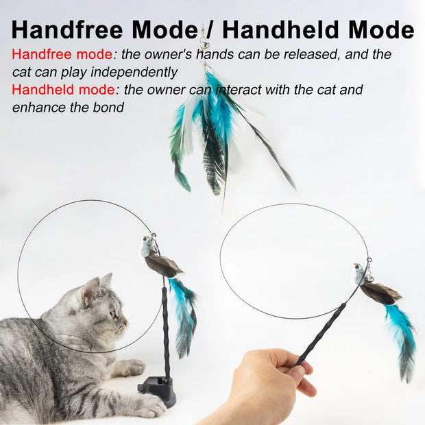 Handfree Birds Cat toy - Tutuky