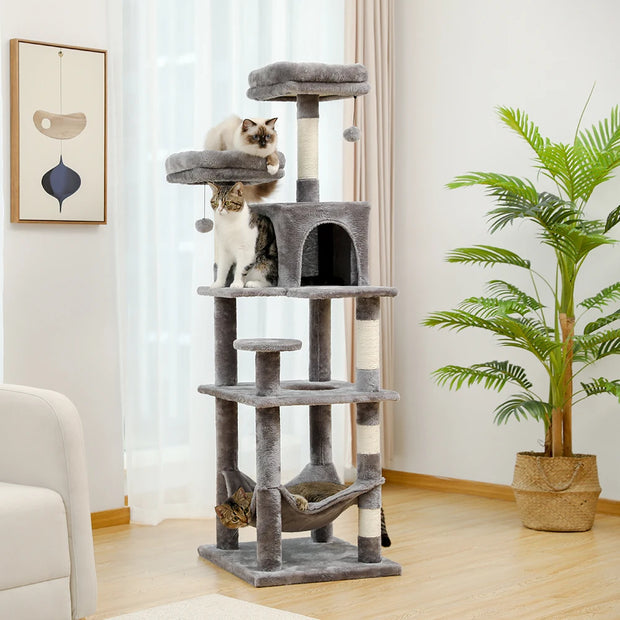 The Luxury Pet Cat Tree House Condo Furniture - Tutuky