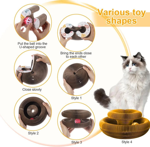 Magic Organ Cat Toy Scratcher - Tutuky