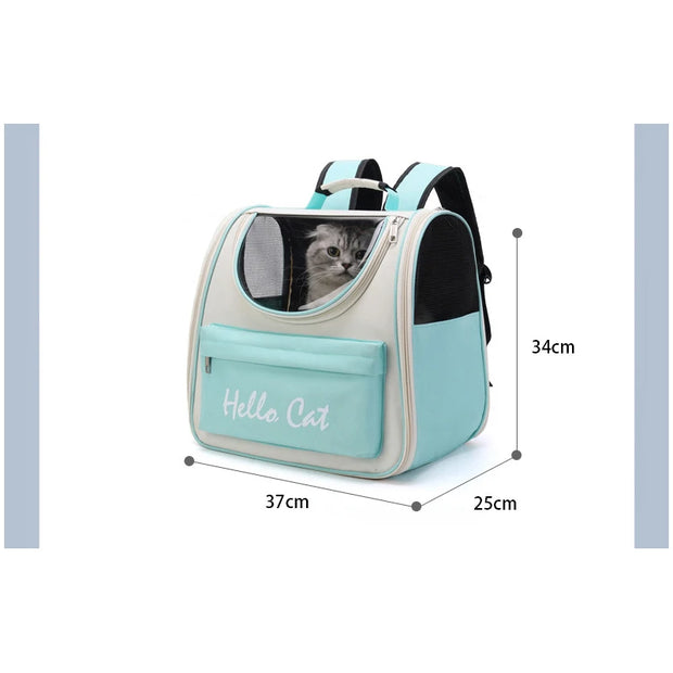 Transparent Cat Backpack - Tutuky