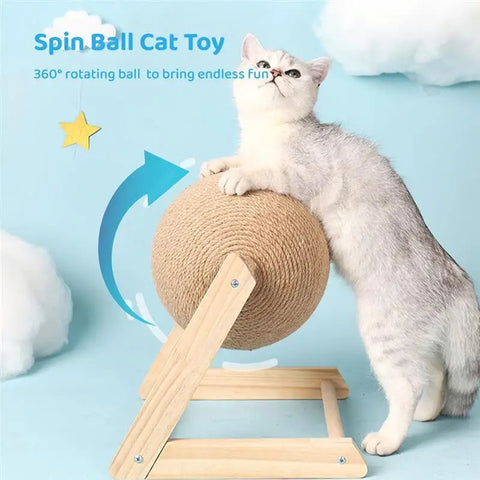 Cat Scratching Ball Toy - Tutuky