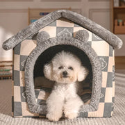 Foldable Dog House Kennel Bed - Tutuky