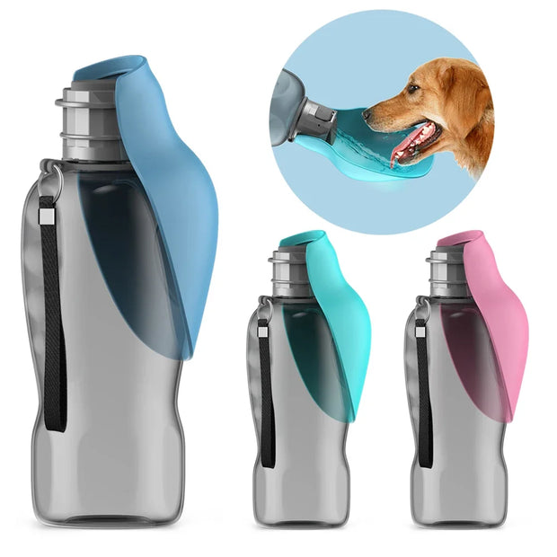 800ml Portable Dog Water Bottle For Small Medium Big Dogs - Tutuky