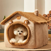 Foldable Dog House Kennel Bed - Tutuky